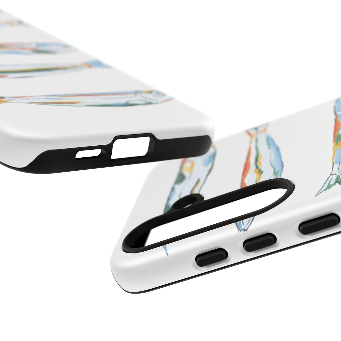 Tough Cases – Artistic Fish Design Phone Case, Unique Gift for Aquatic Lovers, Perfect for Birthdays, Holidays, and Everyday Use, Quirky Cases, Fun Phone Cases