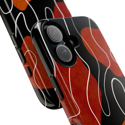 Stylish Phone Case with Abstract Design, Tough Cases for Modern Life, Trendy Phone Accessory, Unique Gift Idea, Holiday Present