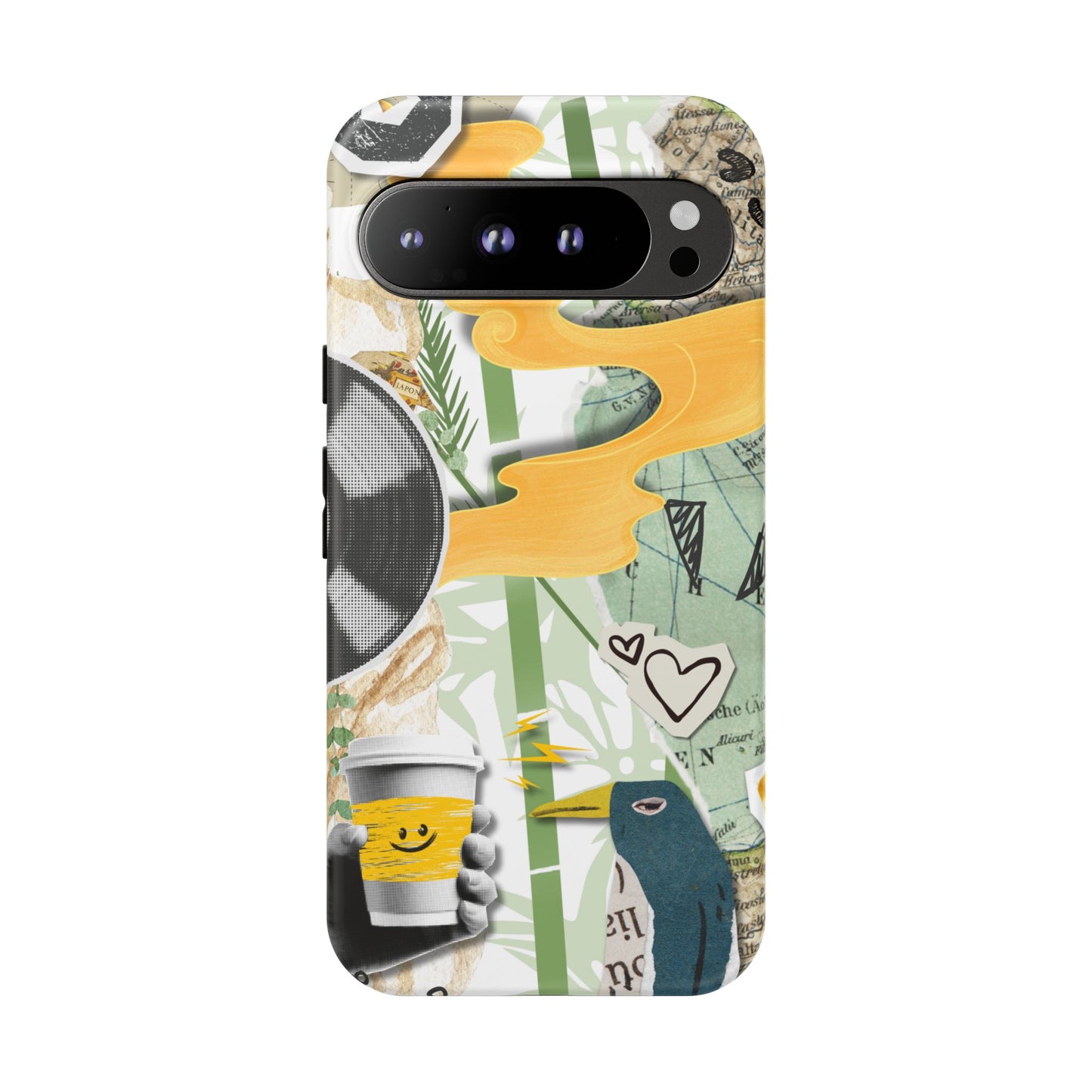 Artistic Phone Case, Unique Cell Phone Cover, Trendy Gifts for Music Lovers, Eco-Friendly Phone Accessory, Stylish Tech Gifts, Cool Cases, Unique Phone Cases