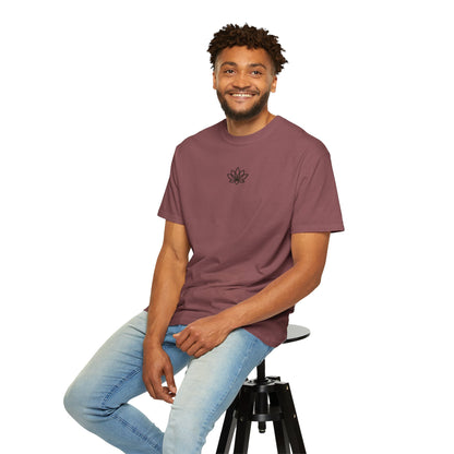Lotus Bloom Unisex T-shirt, Soft Cotton Tee, Spiritual Gift, Meditation Wear, Casual Daily Outfit, Nature Lover Apparel