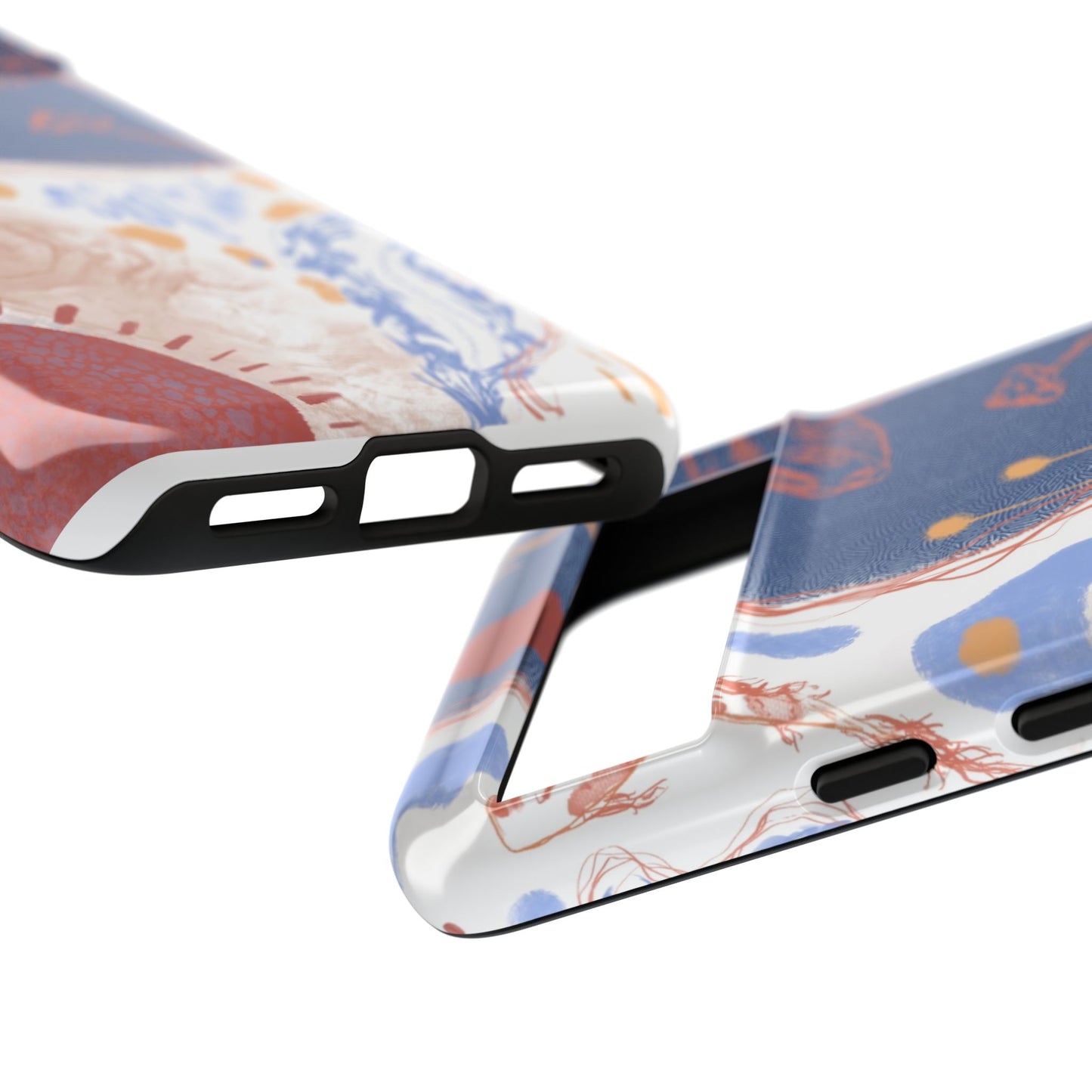 Artistic Phone Case with Abstract Design, Tough Phone Case, Unique Gift, Trendy Accessories, Modern Art Case, Stylish Tech Gear