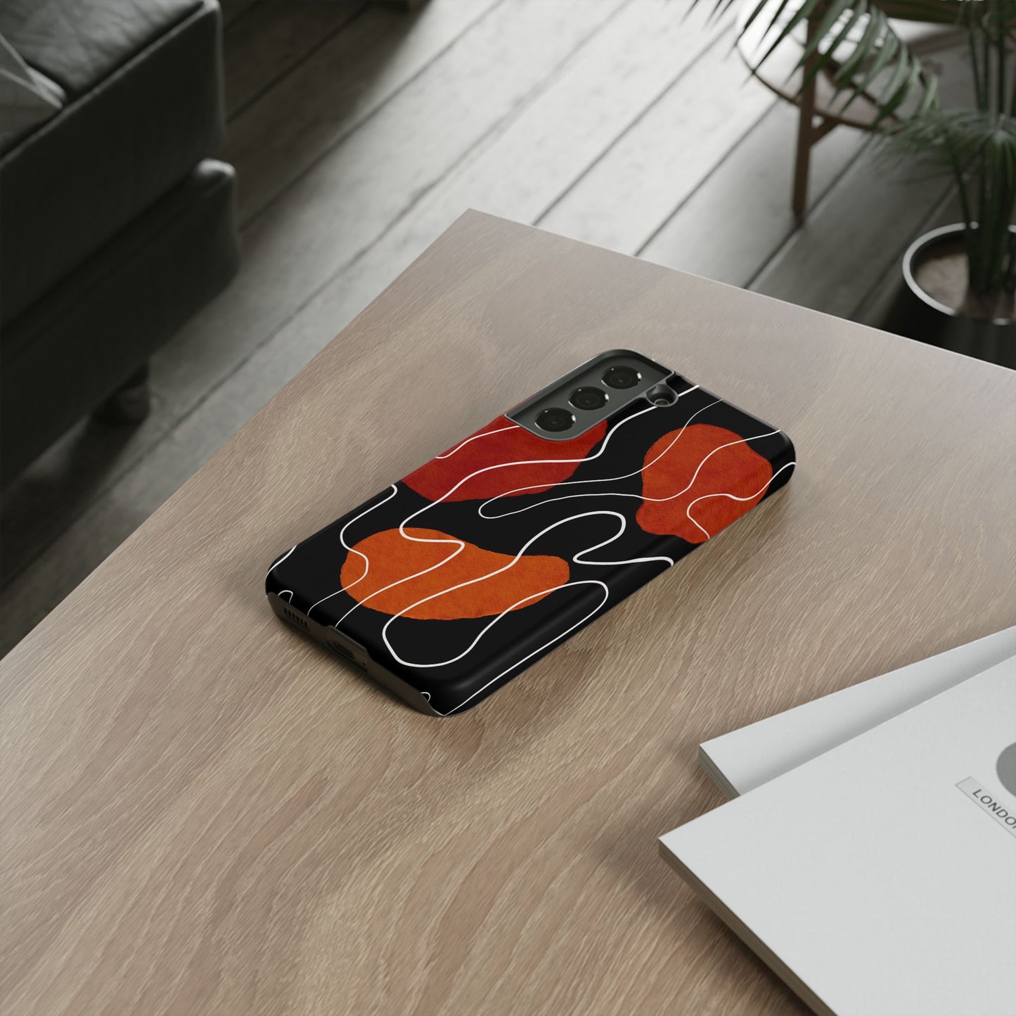Stylish Phone Case with Abstract Design, Tough Cases for Modern Life, Trendy Phone Accessory, Unique Gift Idea, Holiday Present