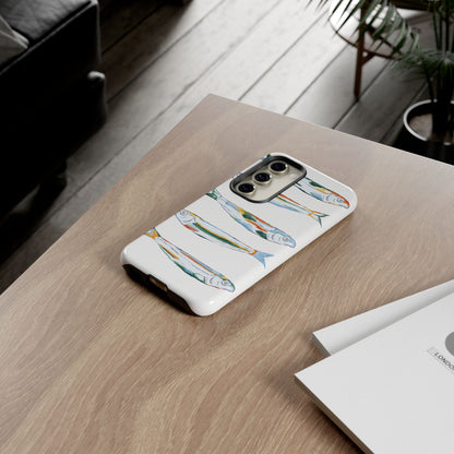 Tough Cases – Artistic Fish Design Phone Case, Unique Gift for Aquatic Lovers, Perfect for Birthdays, Holidays, and Everyday Use, Quirky Cases, Fun Phone Cases