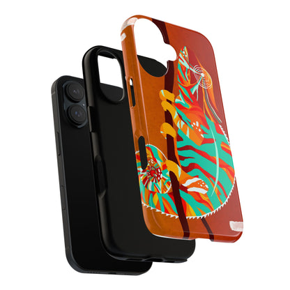 Chameleon Phone Case - Vibrant Artistic Design, Tough Cases for Animal Lovers, Unique Gift, Eco-Friendly Protection