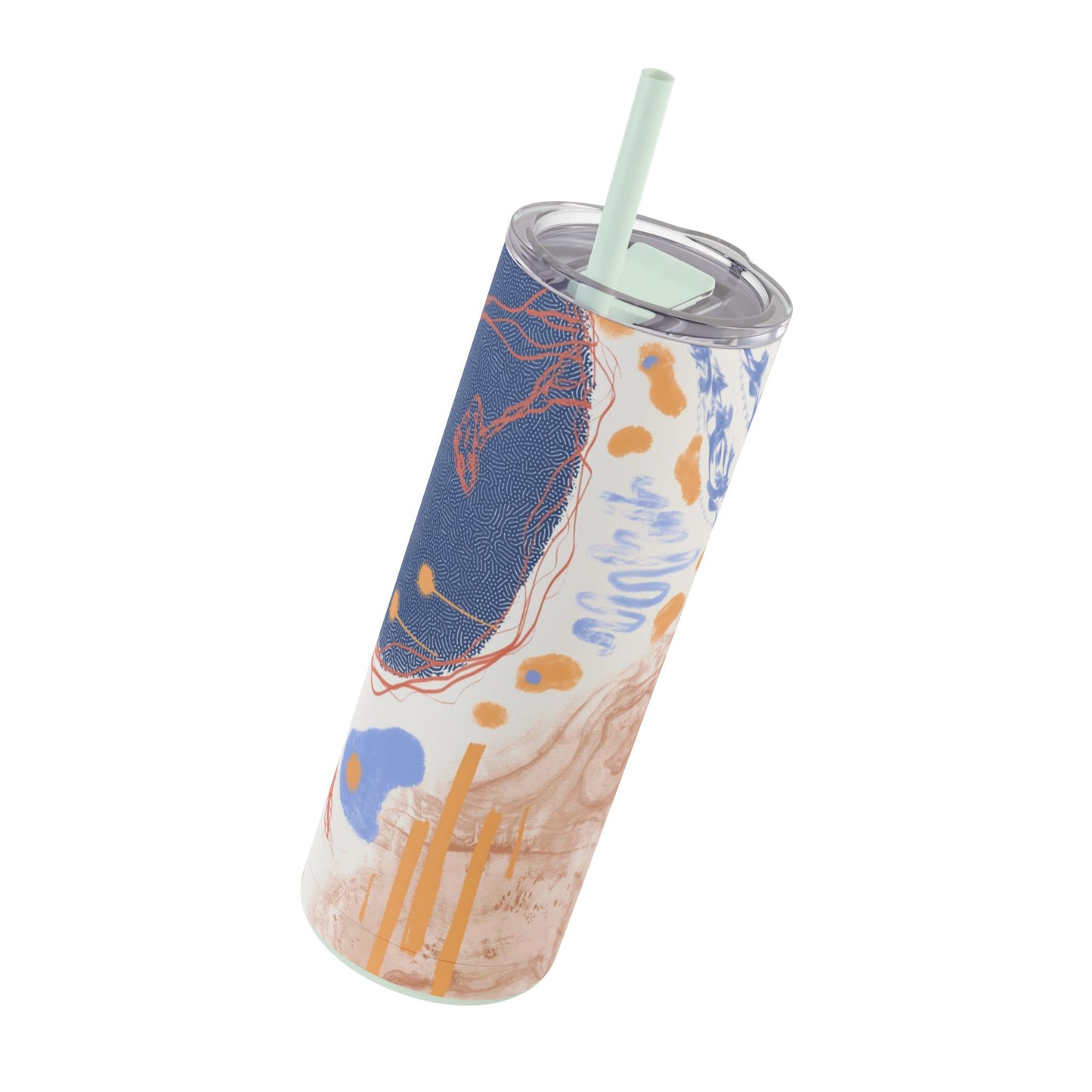 Artistic Skinny Tumbler | Unique 20oz Travel Mug | Eco-Friendly Hydration | Perfect Gift for Coffee Lovers, Art Enthusiasts, [...]