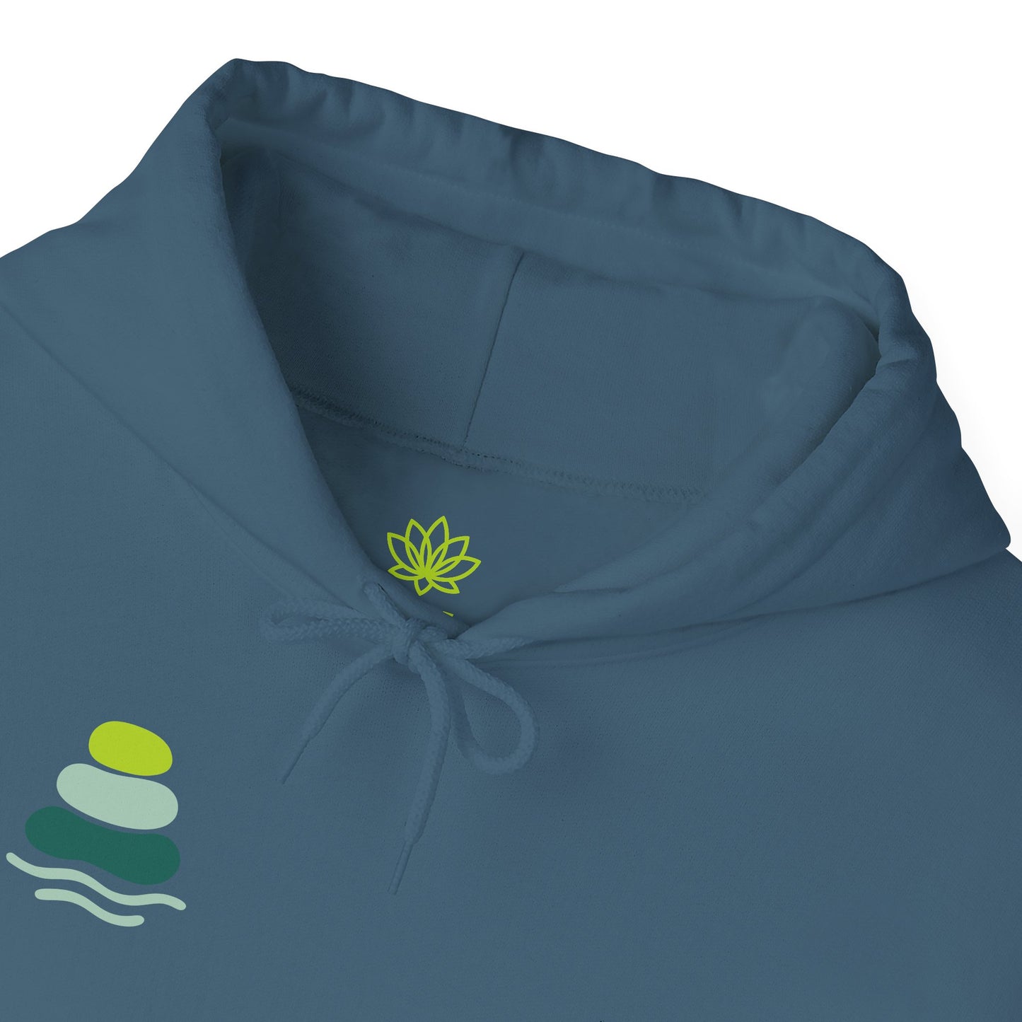 Nature-Inspired Unisex Hooded Sweatshirt, Comfortable Pullover, Casual Clothing, Eco-Friendly Gift, Chill Vibe Hoodie, Relaxing Outfit