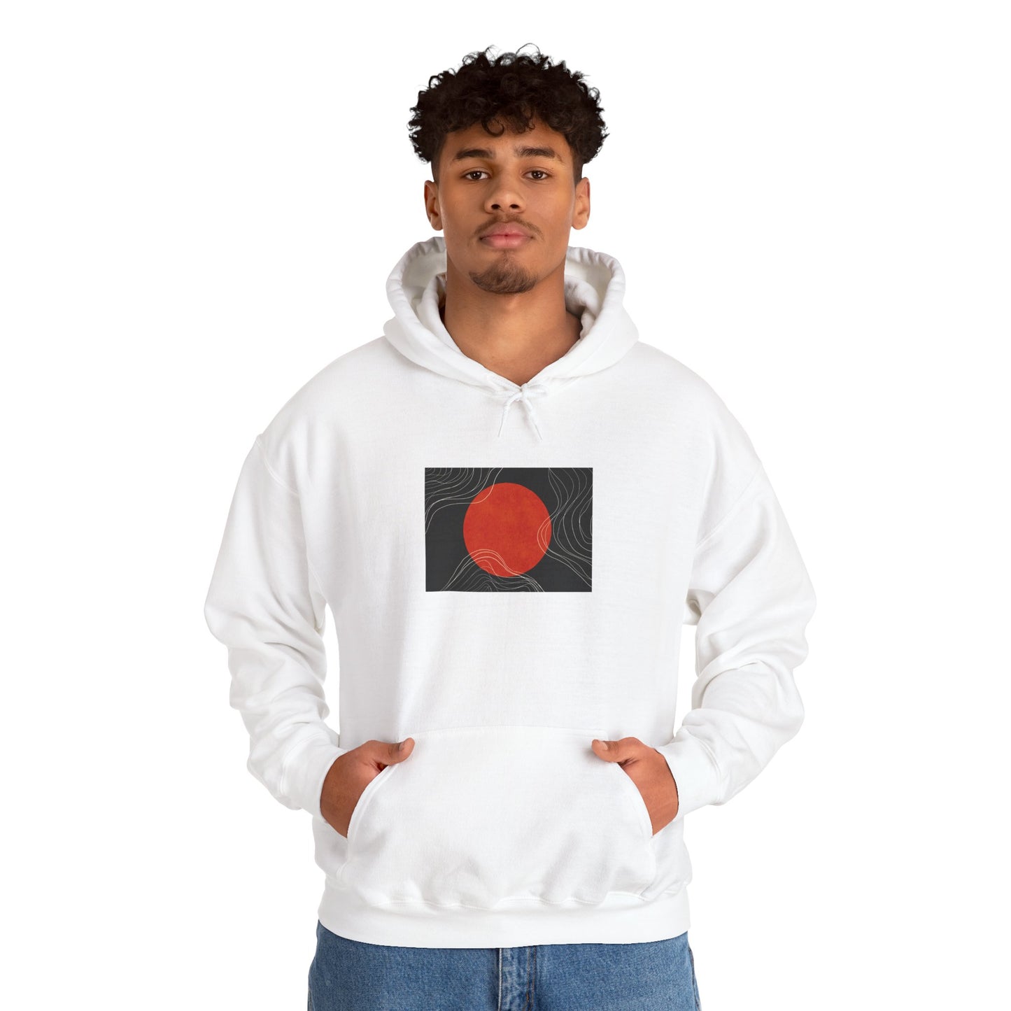 Minimalist Graphic Hoodie for Comfort, Cozy Sweatshirt for Everyday Wear, Trendy Hooded Pullover, Casual Gift for Friends