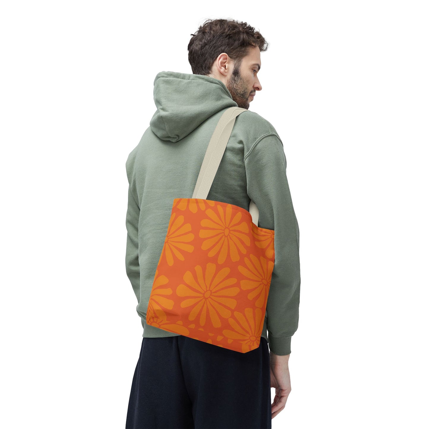 Vibrant Floral Tote Bag - Fun, Stylish, Versatile for Everyday Use, Beach, Shopping, Gifts, Travel