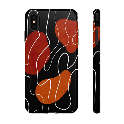 Stylish Phone Case with Abstract Design, Tough Cases for Modern Life, Trendy Phone Accessory, Unique Gift Idea, Holiday Present