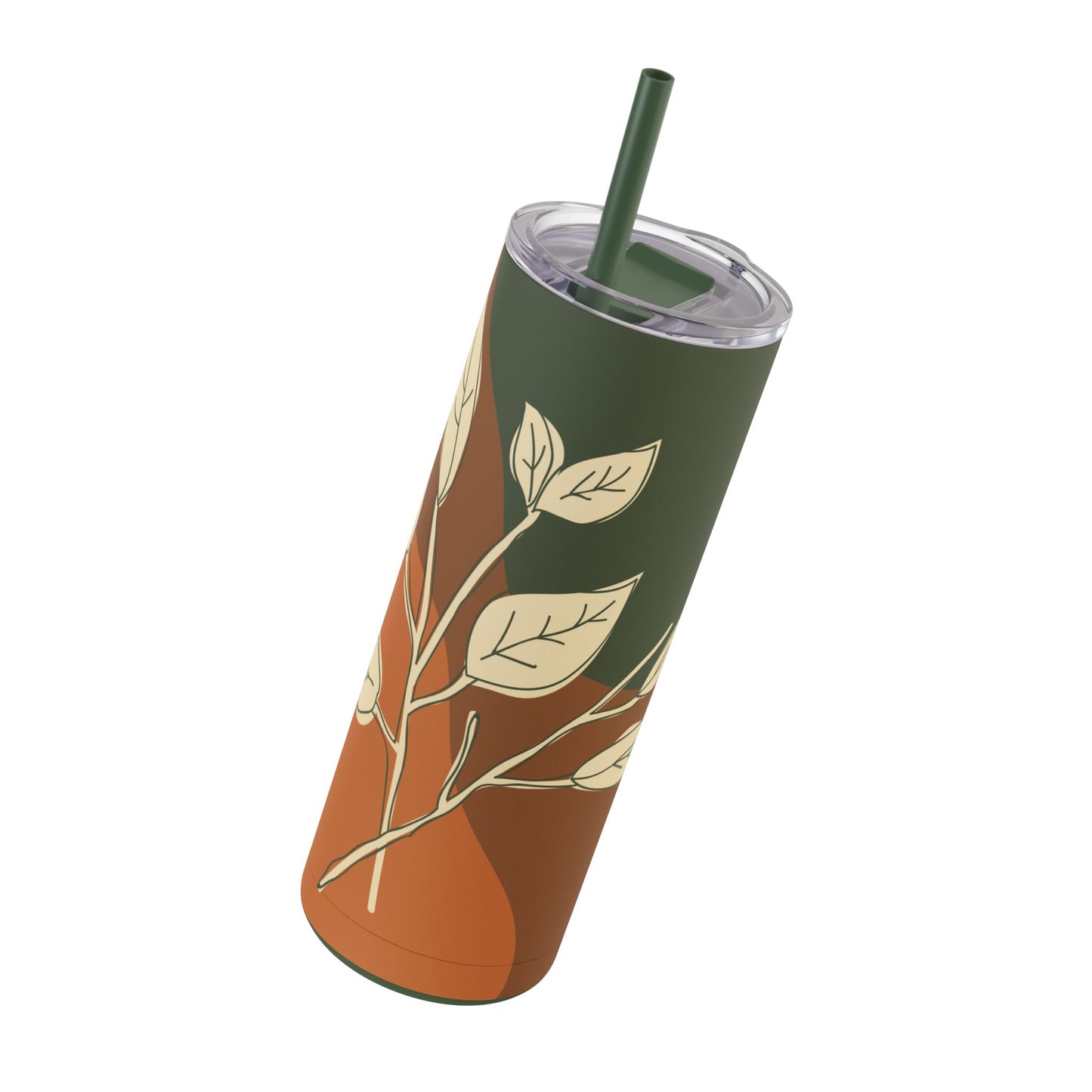 Autumn Leaves Tumbler, Fall Travel Mug, Eco-Friendly Drinkware, Perfect for Gifts, Seasonal Decor, 20oz Skinny Cup