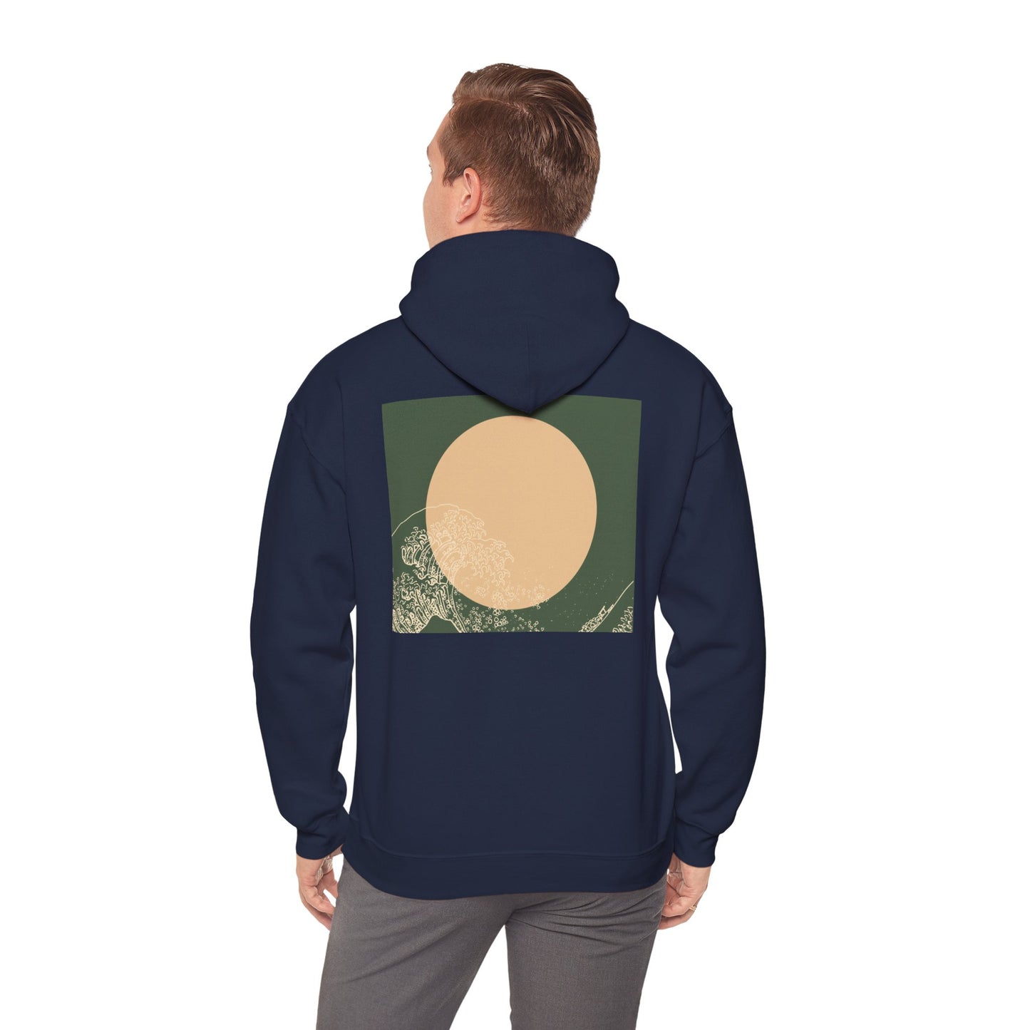 Zen Frog Unisex Hoodie | Relaxed Fashion, Cozy Sweatshirt, Unique Gift, Chill Vibes, Spring and Summer Style