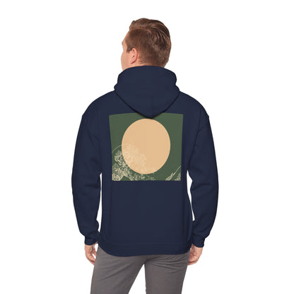 Zen Frog Unisex Hoodie | Relaxed Fashion, Cozy Sweatshirt, Unique Gift, Chill Vibes, Spring and Summer Style