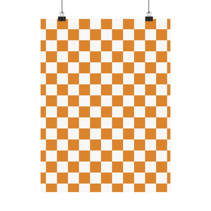 Matte Vertical Checkered Posters, Home Decor, Wall Art, Room Decor, Gift for Her, Modern Aesthetic, Art Print