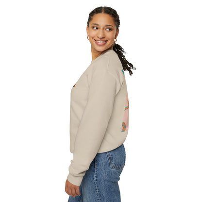 Funky Snake Unisex Crewneck Sweatshirt, Cozy Apparel, Unique Gift, Snake Art, Relaxed Style, Perfect for Casual Outings