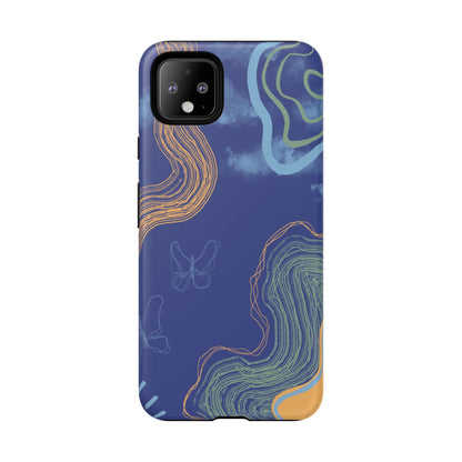 Artistic Phone Case, Abstract Phone Cover, Gift for Her, Modern Design, Boho Phone Case, Unique Phone Accessories