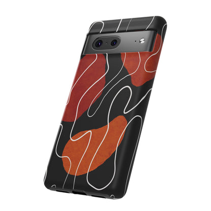 Stylish Phone Case with Abstract Design, Tough Cases for Modern Life, Trendy Phone Accessory, Unique Gift Idea, Holiday Present