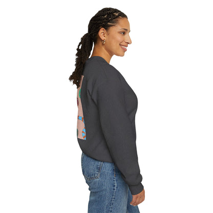 Funky Snake Unisex Crewneck Sweatshirt, Cozy Apparel, Unique Gift, Snake Art, Relaxed Style, Perfect for Casual Outings