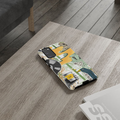Artistic Phone Case, Unique Cell Phone Cover, Trendy Gifts for Music Lovers, Eco-Friendly Phone Accessory, Stylish Tech Gifts, Cool Cases, Unique Phone Cases