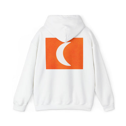 Zen Frog & Moon Unisex Hoodie, Cozy Sweatshirt for Relaxation, Gifts for Nature Lovers, Festival Wear, Everyday Comfort