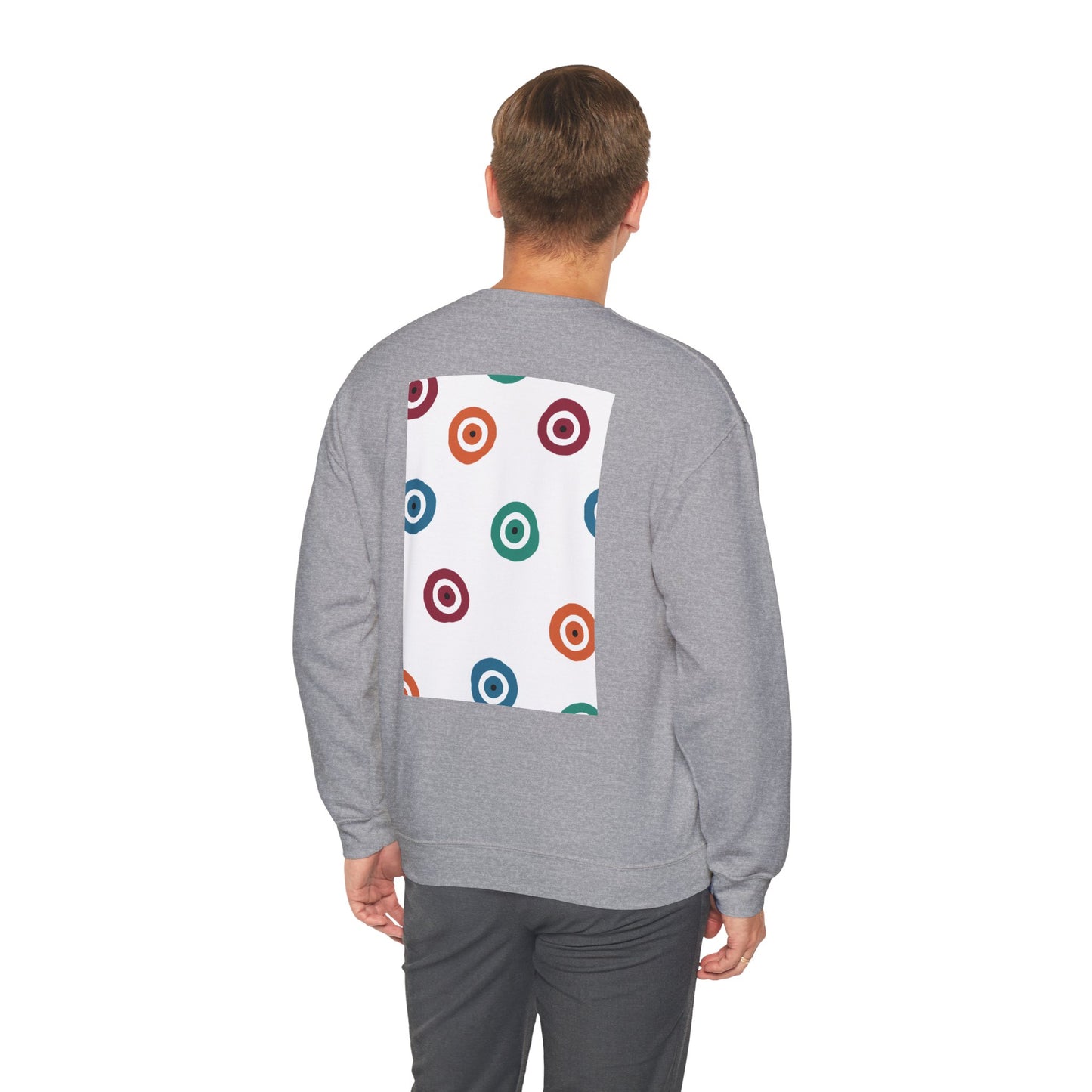 Zen Frog Crewneck Sweatshirt, Unisex Pullover for Relaxation, Cozy Gift for Meditation, Fun Casual Wear, Chill Vibes