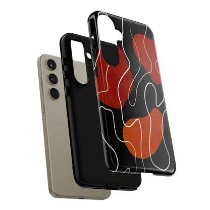 Stylish Phone Case with Abstract Design, Tough Cases for Modern Life, Trendy Phone Accessory, Unique Gift Idea, Holiday Present
