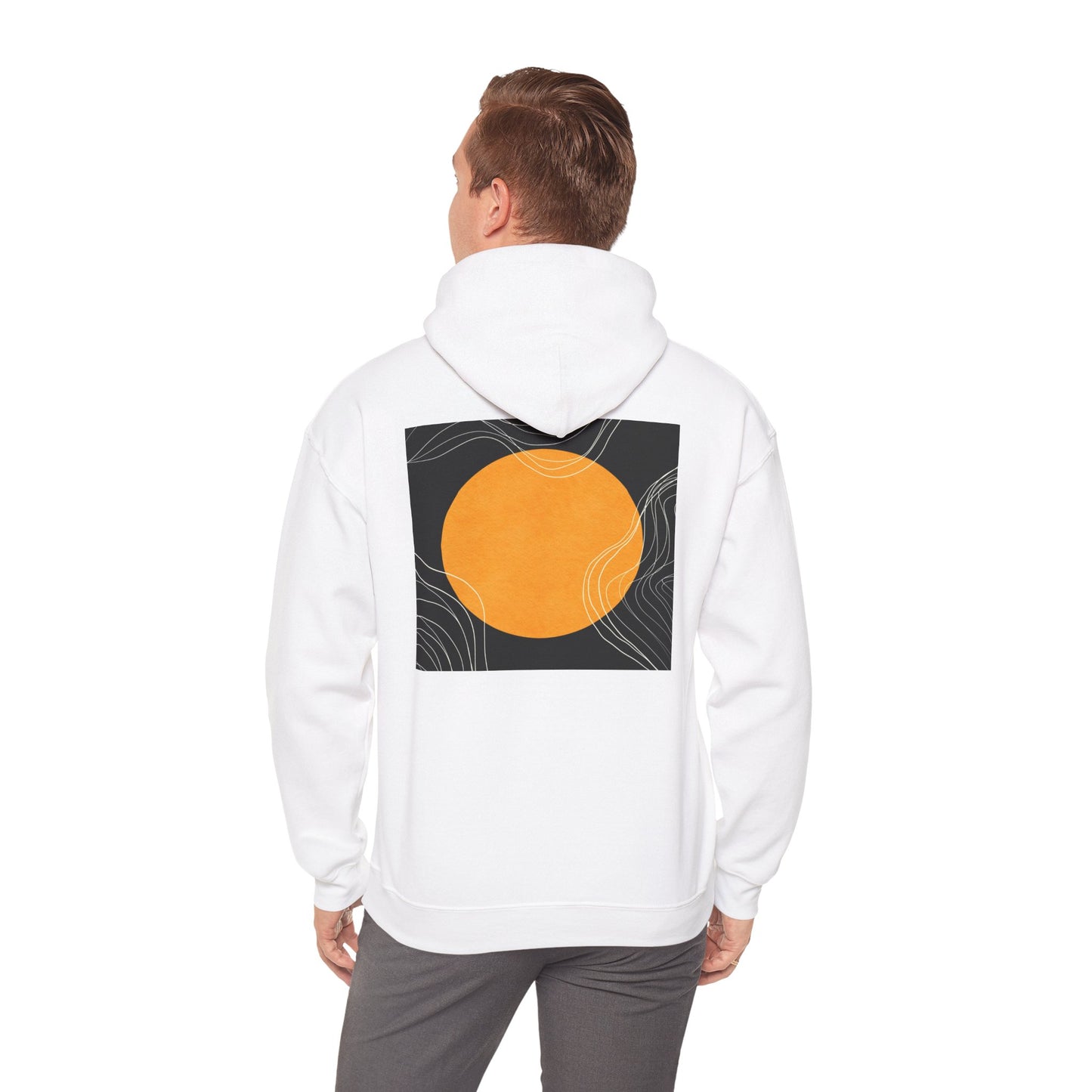Lotus Sunshine Unisex Hoodie, Cozy Sweatshirt for Relaxation, Nature Lovers Gift, Everyday Comfort, Inspirational Outfit, Gift for Him, Gift for Her, Abstract Crewneck