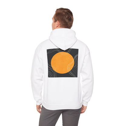 Lotus Sunshine Unisex Hoodie, Cozy Sweatshirt for Relaxation, Nature Lovers Gift, Everyday Comfort, Inspirational Outfit, Gift for Him, Gift for Her, Abstract Crewneck