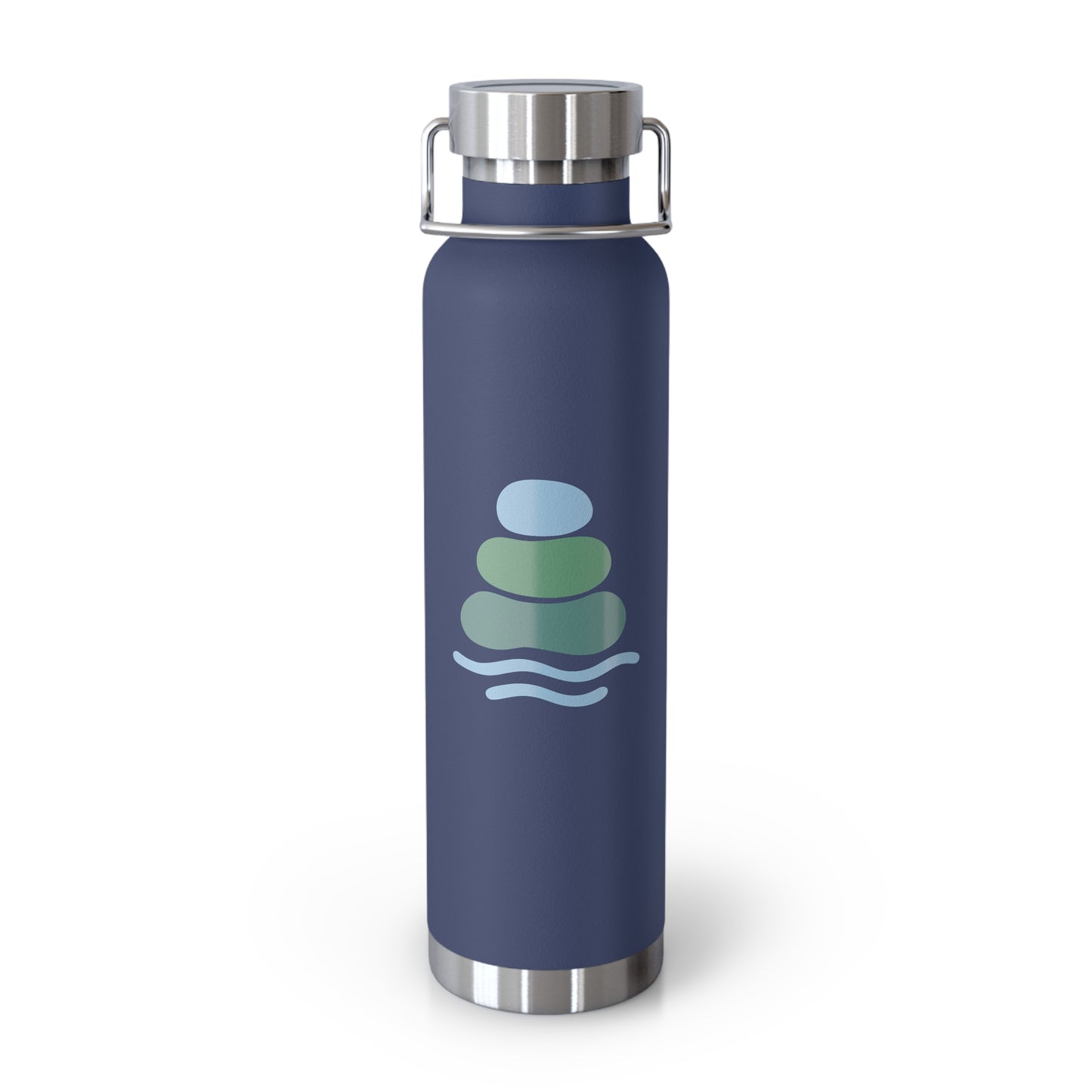 Calm Oasis Water Bottle | Insulated Hydration Flask for Yoga, Travel, Exercise, Eco-friendly Gift, Outdoor Adventures, Gift for Him, Gift for Her