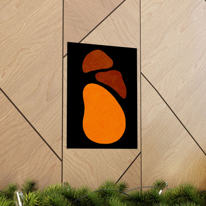 Modern Abstract Matte Vertical Posters, Minimalist Wall Art, Boho Decor, Home Office Artwork, Gift for Art Lovers