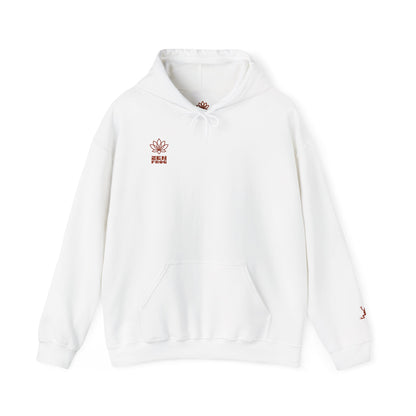 Artistic Unisex Hooded Sweatshirt - Cozy Streetwear, Casual Outfit, Perfect Gift, Fall Fashion, Graphic Hoodie