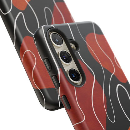 Stylish Phone Case with Abstract Design, Tough Cases for Modern Life, Trendy Phone Accessory, Unique Gift Idea, Holiday Present