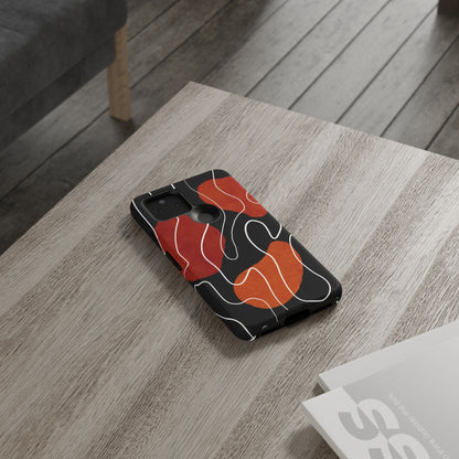 Stylish Phone Case with Abstract Design, Tough Cases for Modern Life, Trendy Phone Accessory, Unique Gift Idea, Holiday Present