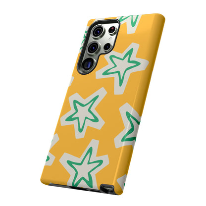 Retro Star Pattern Phone Case | Tough Cases, Colorful Cover for Phones, Phone Accessories, Gift for Her, Trendy Cases