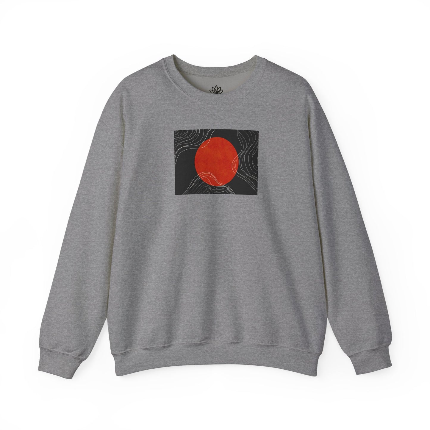 Minimalist Sunset Crewneck Sweatshirt, Cozy Unisex Sweater for Everyday Wear, Gift for Fall, Layering Essential