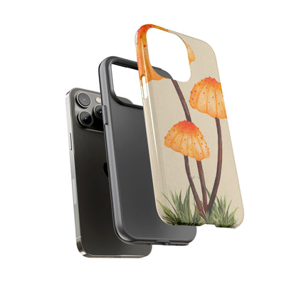 Mushroom Phone Case, Tough Cases for Nature Lovers, Unique Phone Covers, Gifts for Eco Enthusiasts, Fun Protective Cases