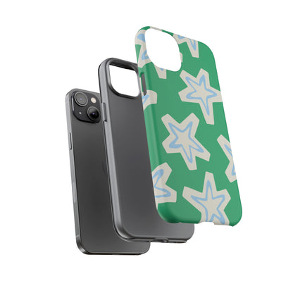 Retro Star Pattern Phone Case | Tough Cases, Colorful Cover for Phones, Phone Accessories, Gift for Her, Trendy Cases