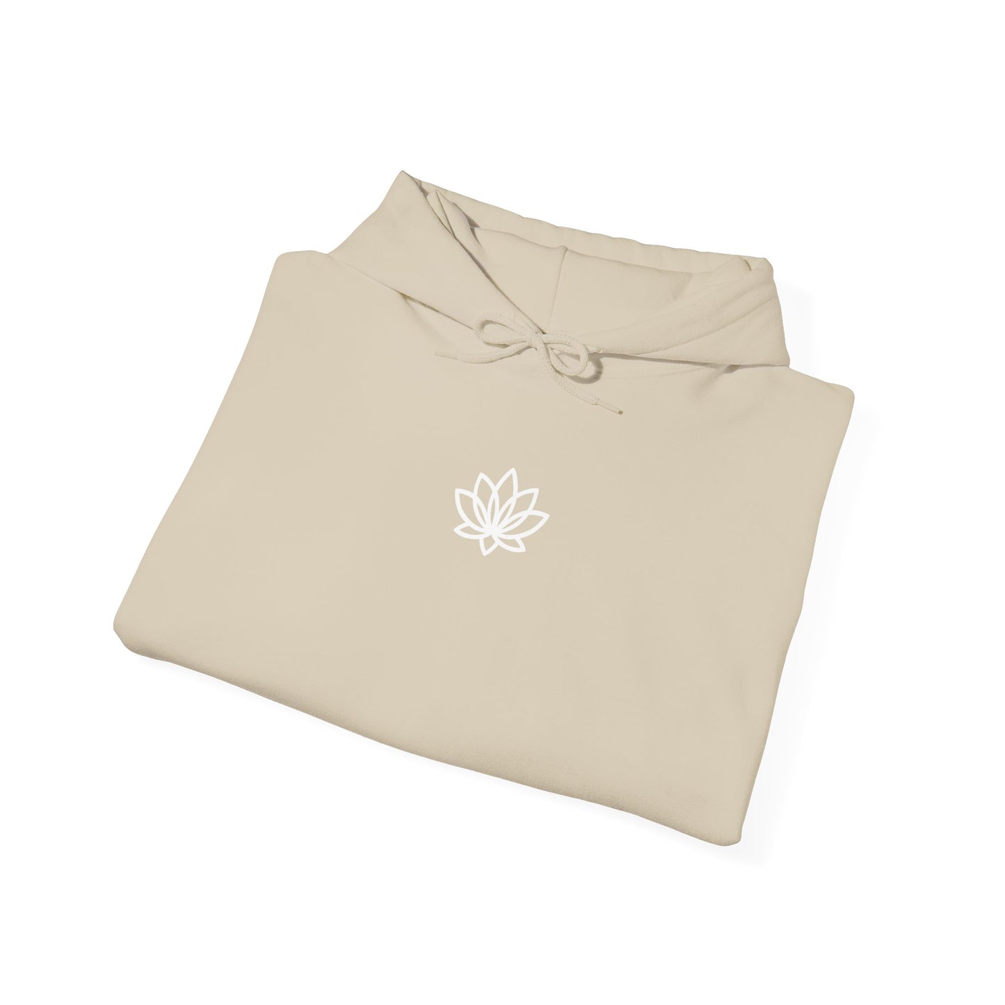Lotus Flower Unisex Hoodie: Cozy Sweatshirt, Gift for Yoga Lovers, Meditation Apparel, Casual Streetwear, Nature-Inspired Wear, Artsy Collage, Cool Crewnecks