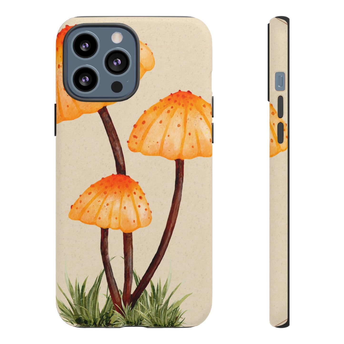 Mushroom Phone Case, Tough Cases for Nature Lovers, Unique Phone Covers, Gifts for Eco Enthusiasts, Fun Protective Cases