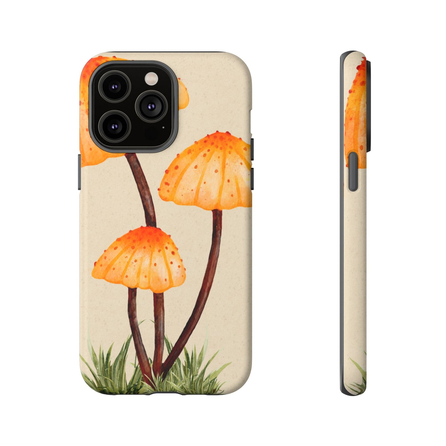 Mushroom Phone Case, Tough Cases for Nature Lovers, Unique Phone Covers, Gifts for Eco Enthusiasts, Fun Protective Cases