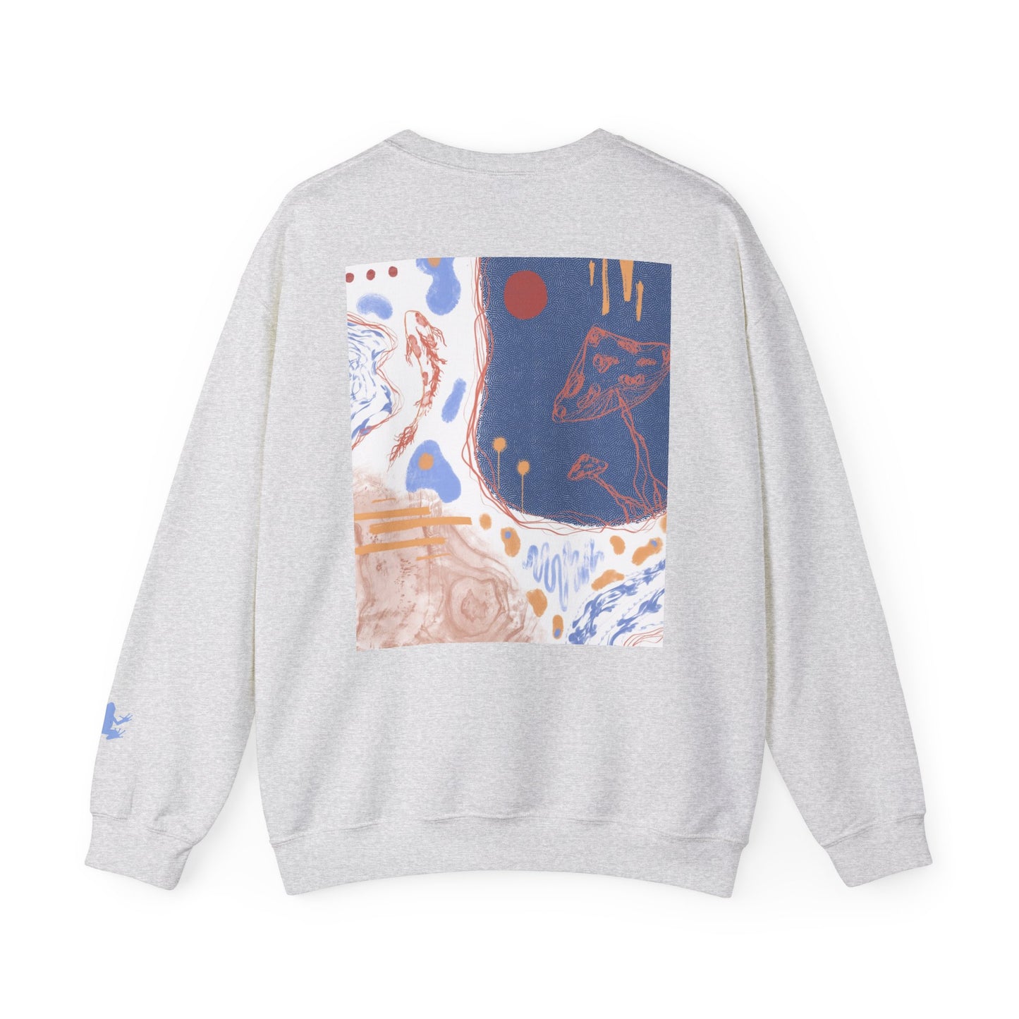 Artistic Unisex Crewneck Sweatshirt - Cozy Comfort, Colorful Designs, Gifts for Art Lovers, Relaxing Vibes, Everyday Wear, Unique Style