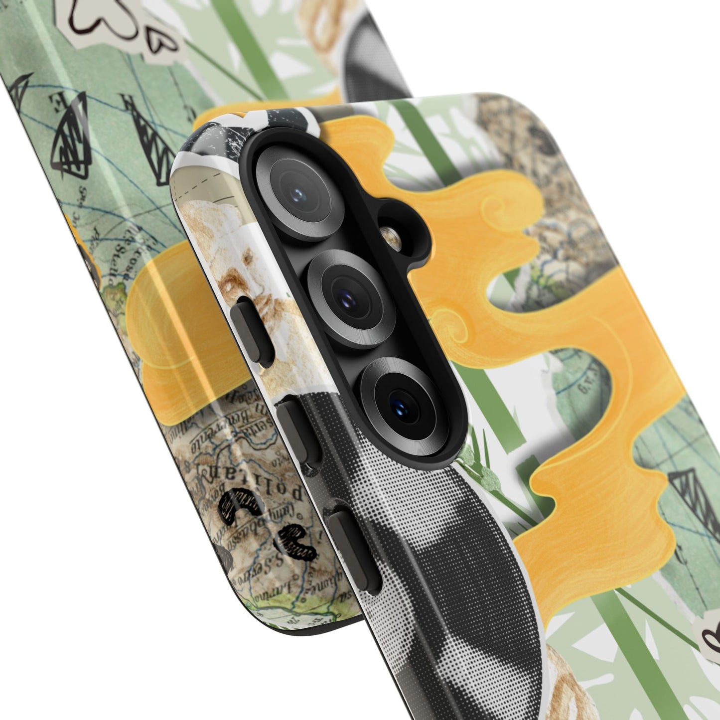 Artistic Phone Case, Unique Cell Phone Cover, Trendy Gifts for Music Lovers, Eco-Friendly Phone Accessory, Stylish Tech Gifts, Cool Cases, Unique Phone Cases