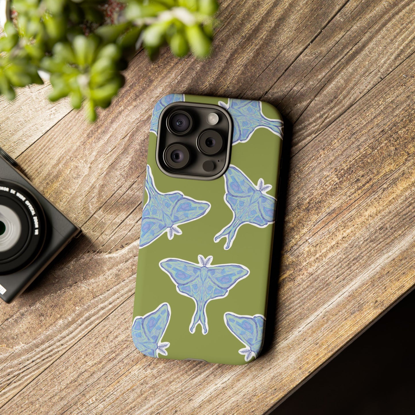 Stylish Phone Case for Nature Lovers | Butterfly Design | Gifts for Friends | Eco-Friendly Tech Case, Cool Phone Accessories, Moth Decor