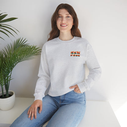 Funky Snake Unisex Crewneck Sweatshirt, Cozy Apparel, Unique Gift, Snake Art, Relaxed Style, Perfect for Casual Outings
