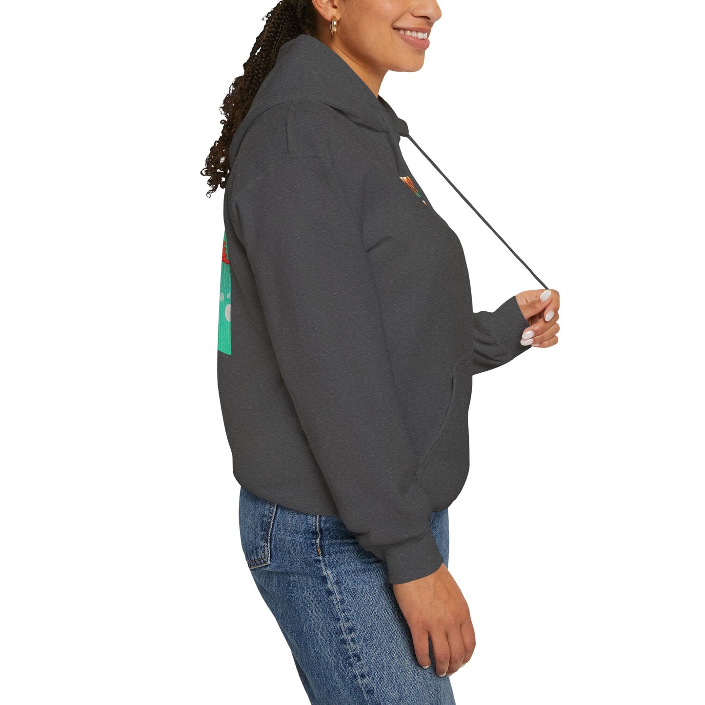 Colorful Goldfish Hoodie, Unisex Sweatshirt, Cozy Everyday Wear, Perfect for Gifts, Fun Fashion for Animal Lovers, Vibrant Pullover