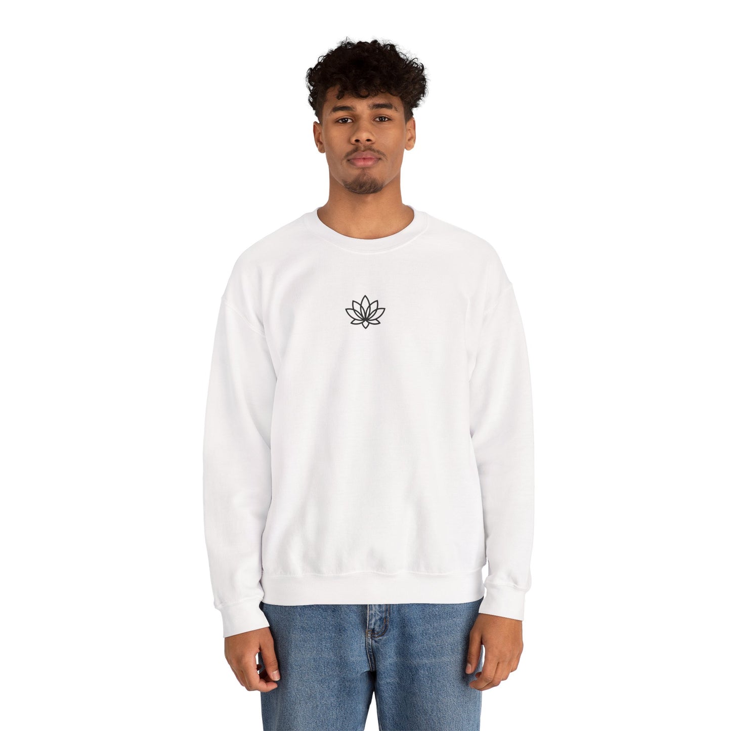 Sunset Wave Unisex Heavy Blend™ Crewneck Sweatshirt | Cozy, Relaxed, Casual Wear, Gift for Her, Gift for Him, Yoga, Meditation
