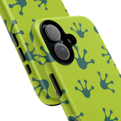 Frog Pattern Phone Case, Fun and Colorful Phone Cover, Durable Phone Protection, Gifts for Nature Lovers, Unique Accessory