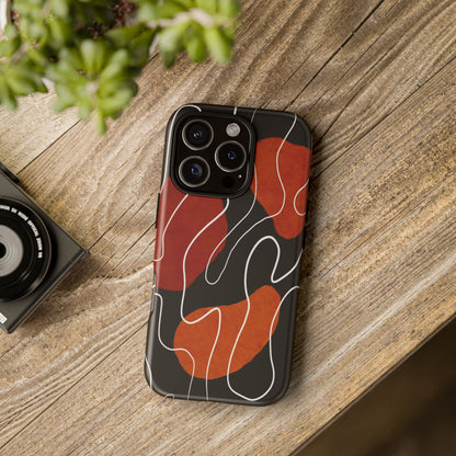 Stylish Phone Case with Abstract Design, Tough Cases for Modern Life, Trendy Phone Accessory, Unique Gift Idea, Holiday Present
