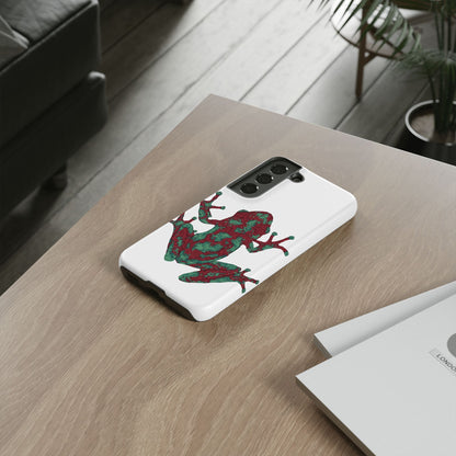 Frog Phone Case, Tough Cases, Eco-Friendly Phone Accessories, Unique Gifts for Nature Lovers, Cute Frog Design
