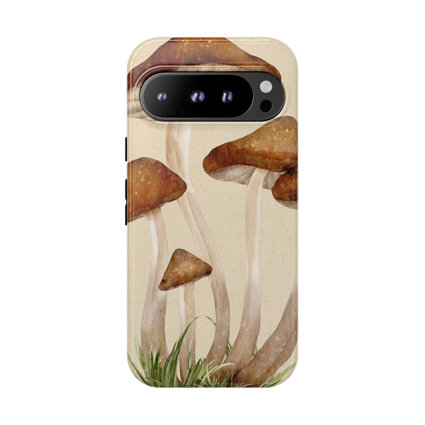Mushroom Phone Case - Nature Lover, Eco-Friendly Gift, Cute Cell Phone Cover, Aesthetic Tech Accessory, Unique Fall Decor, Artsy Phone Cases, Cute, Gift for Her, Nature-inspired Designs, Durable Cases
