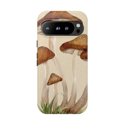 Mushroom Phone Case - Nature Lover, Eco-Friendly Gift, Cute Cell Phone Cover, Aesthetic Tech Accessory, Unique Fall Decor, Artsy Phone Cases, Cute, Gift for Her, Nature-inspired Designs, Durable Cases